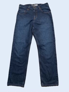 Men's Carhartt Classic Relaxed Fit Straight Leg Jeans - Dark Blue (32 x 32) *NEW